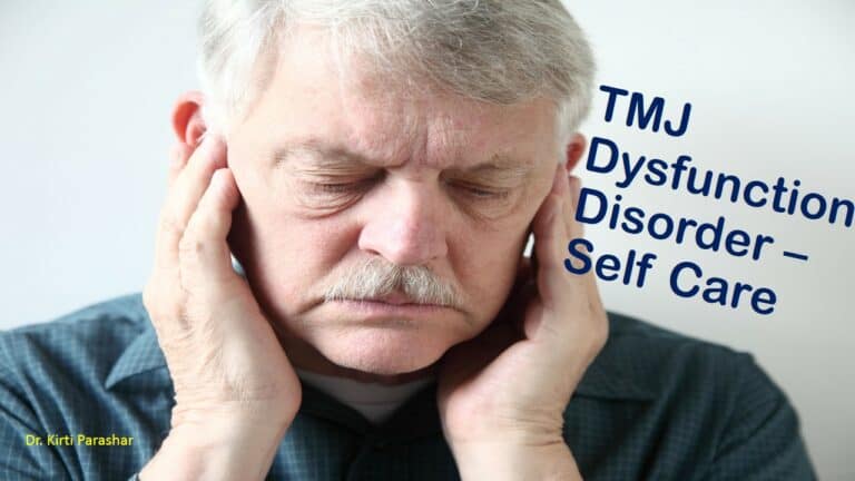 TMJ Dysfunction self care
