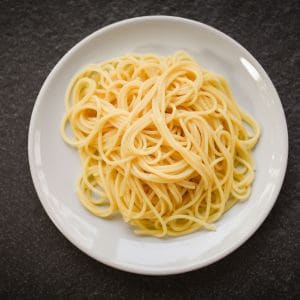 Soft Pasta (Well-Cooked and Plain)