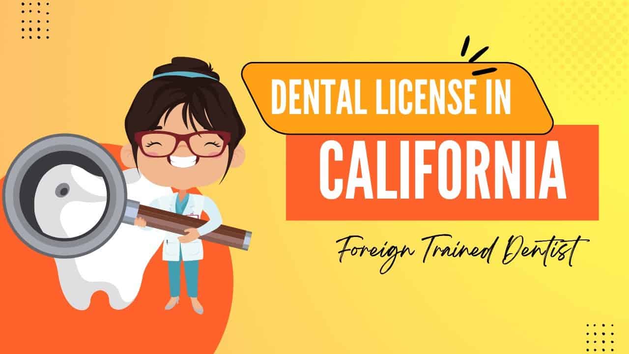 California Dental License Application